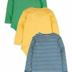 Frugi 3 Pk Body Blue Stripe Farm