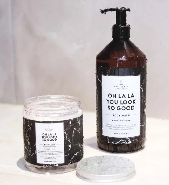 The Gift Label Himalayan Body Scrub Oh La La You Look So Good 3 The Gift Label Himalayan Body Scrub Oh La La You Look So Good