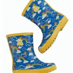 Frugi Wellies Rainbow Skies