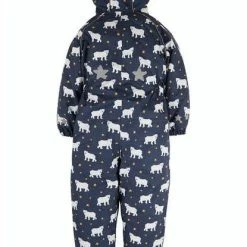 Frugi Waterproof All In One Polar Bears