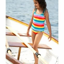 Frugi Reef Tankini Daffodil Strip