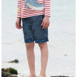 Frugi Marine Blue Ralph Reversible Shorts 8 Frugi Marine Blue Ralph Reversible Shorts