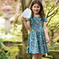 Frugi Little Spring Skater Dress