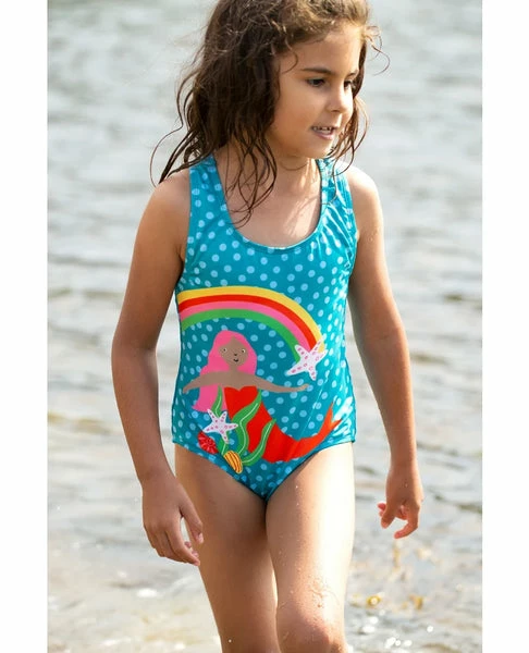 Frugi Seaside Swimsuit Mermaid 4 Frugi Seaside Swimsuit Mermaid