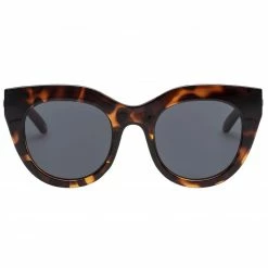 Le Specs Air Heart Tortoise Cat Eye Sunglasses