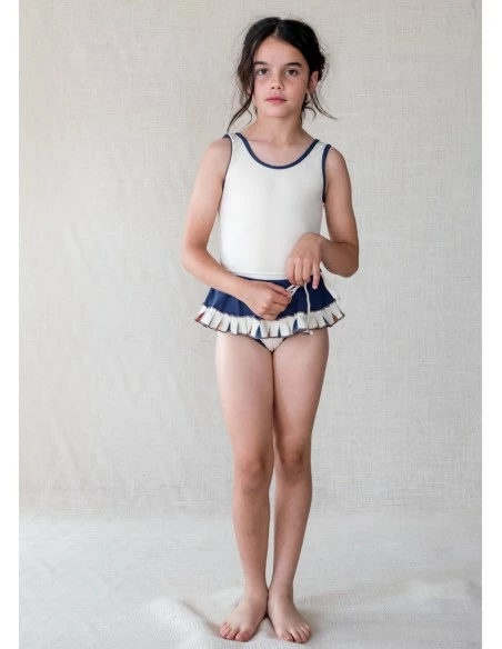 Belle Chiara Beige Skirt Swimsuit 5 Belle Chiara Beige Skirt Swimsuit