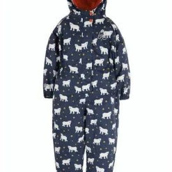 Frugi Waterproof All In One Polar Bears