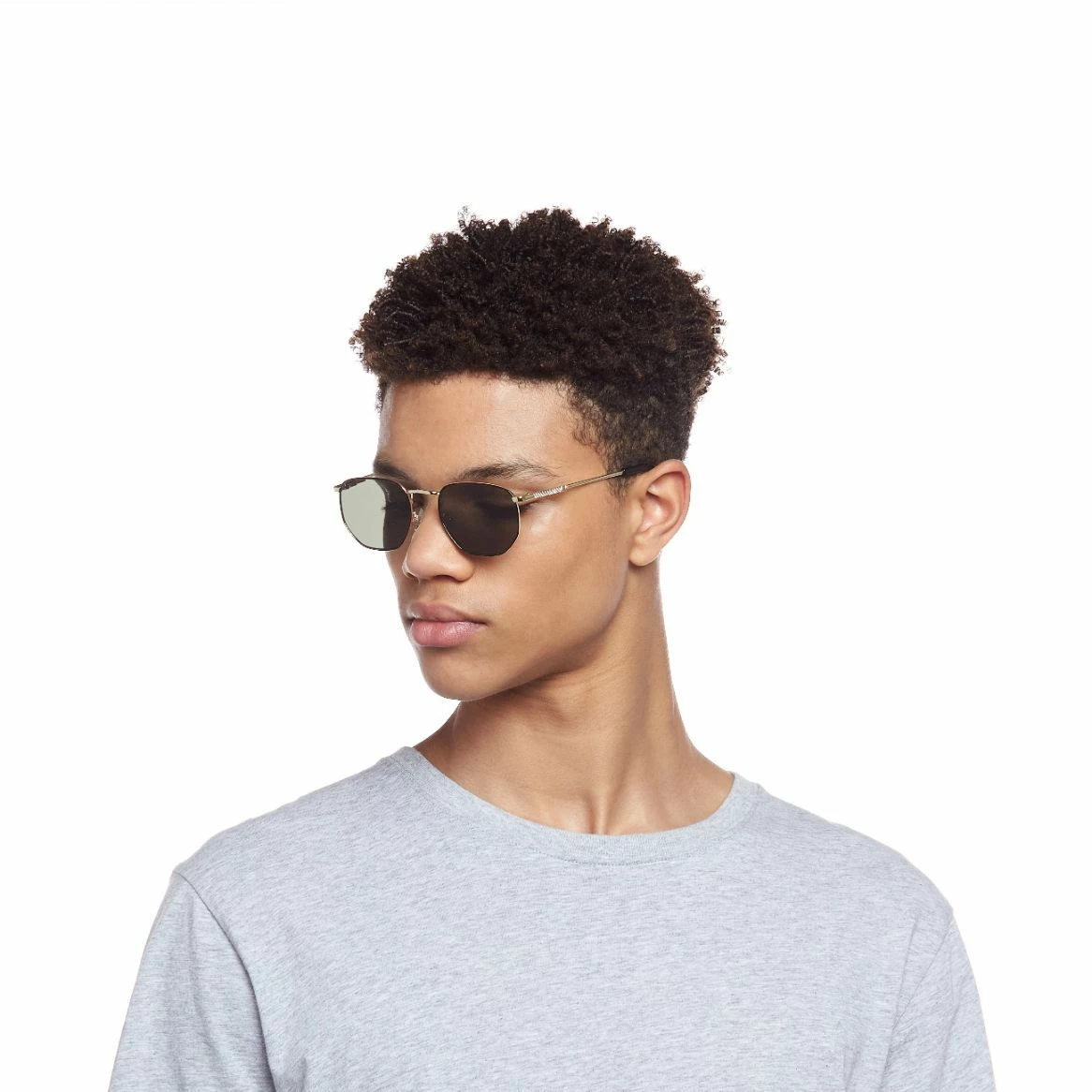 Le Specs Gold and Black Alto Sunglasses 5 Le Specs Gold and Black Alto Sunglasses