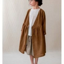 Belle Chiara Brown Ocher 2 Positions Stravinski Dress