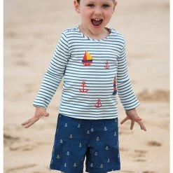 Frugi Marine Blue Ralph Reversible Shorts 9 Frugi Marine Blue Ralph Reversible Shorts