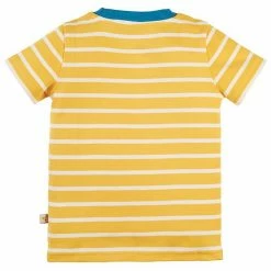 Frugi National Trust Sid Applique Top Puffin