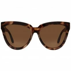 Le Specs Liar Liar Volcanic Tortoise Cateye Sunglasses