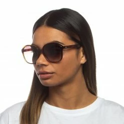 Le Specs Stupid Cupid Toffee Tort W/ Khaki Grad Lens