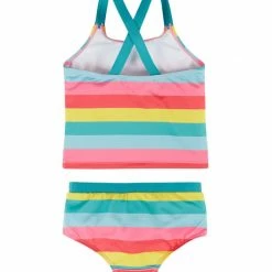 Frugi Reef Tankini Daffodil Strip