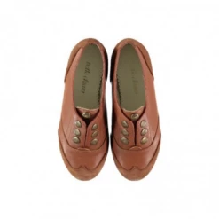 Belle Chiara Cuero Suede and Napa Leather Harold Shoe