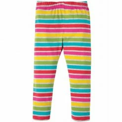 Frugi Rainbow 3 To 4 Years Marl Breton Libby Striped Leggings 8 Frugi Rainbow 3 To 4 Years Marl Breton Libby Striped Leggings