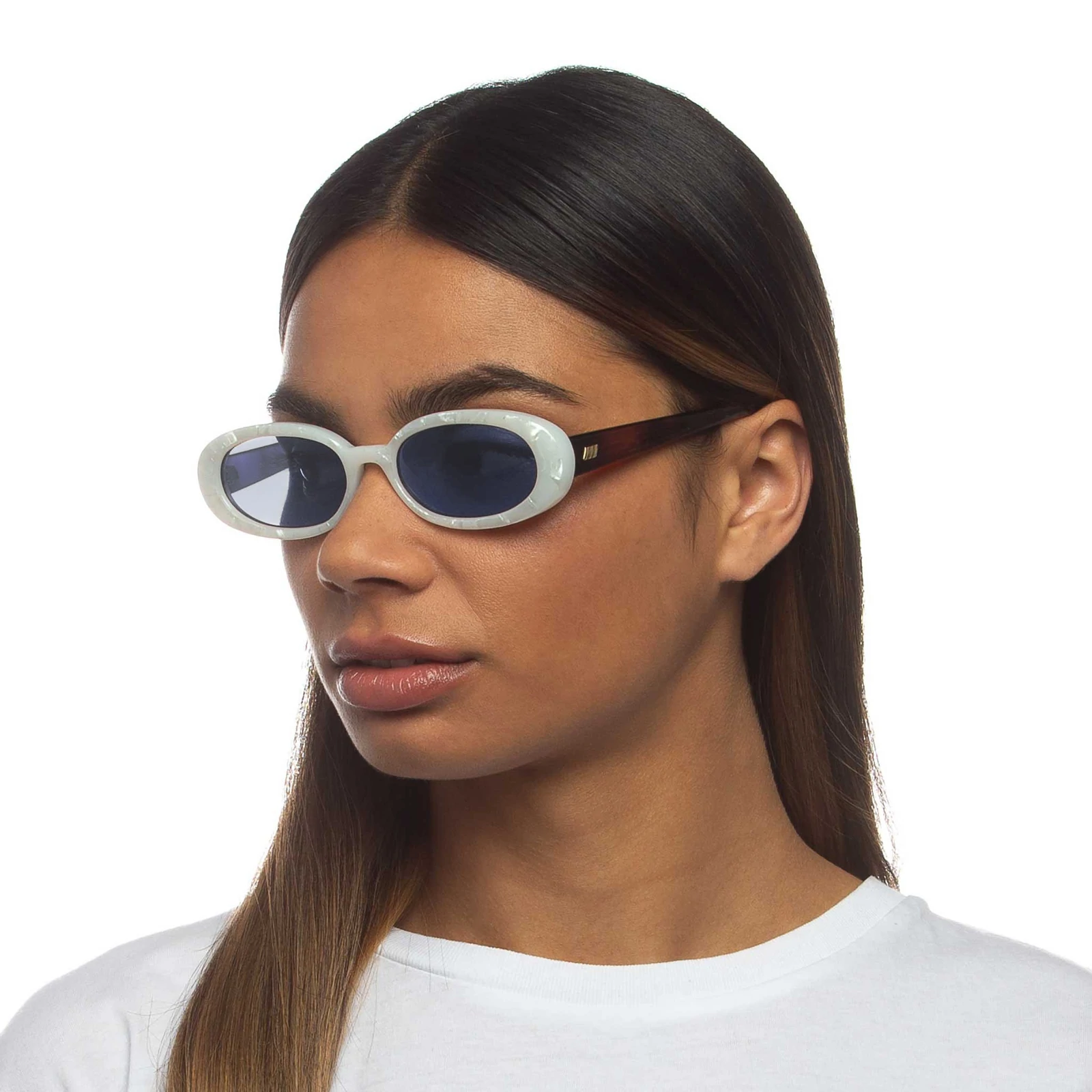 Le Specs Outta Love Ltd Edt | White Marble Vintage Tort Sunglasses 6 Le Specs Outta Love Ltd Edt | White Marble Vintage Tort Sunglasses