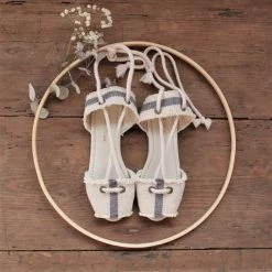 Belle Chiara Off White Jarapa Espadrille