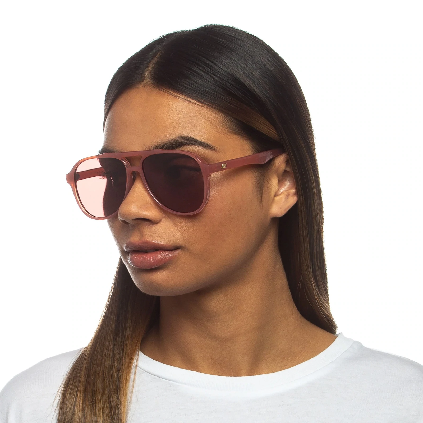 Le Specs Tragic Magic Ltd Edt | Rose Rouge Sunglasses 4 Le Specs Tragic Magic Ltd Edt | Rose Rouge Sunglasses