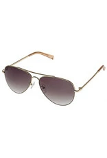 Le Specs Gold Khaki Fly High Grad Sunglasses