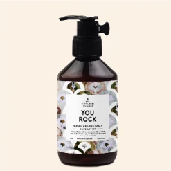 The Gift Label Luxury Scented Hand Cream Lotion 250ml - Kumquat & Bourbon Vanilla - Vegan Friendly - Recycled Bottle