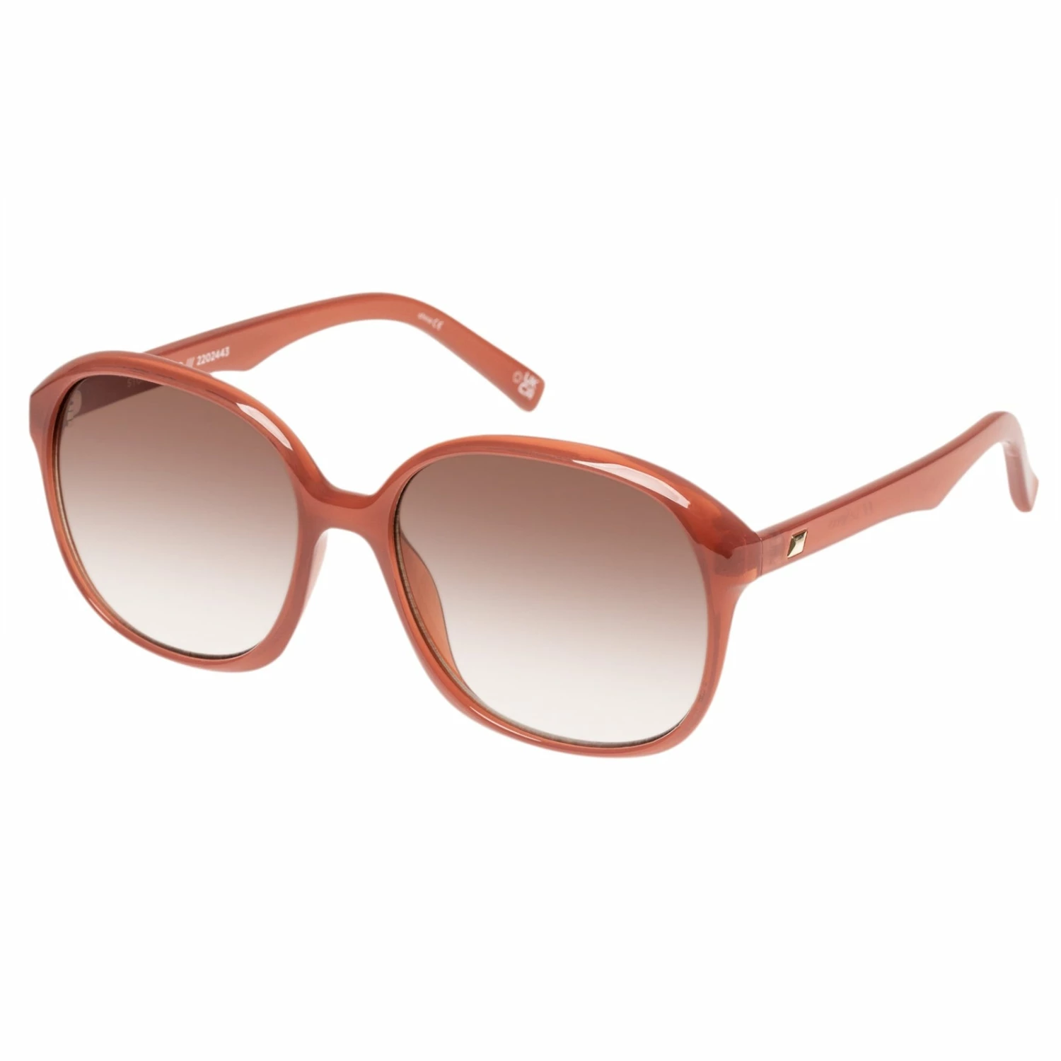 Le Specs Stupid Cupid Rose Rouge W/ Tan Grad Lens 4 Le Specs Stupid Cupid Rose Rouge W/ Tan Grad Lens