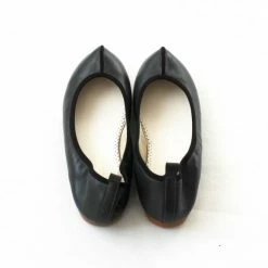 Belle Chiara Dark Gray Napa Kim Ballerinas Size 35 to 41