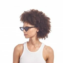 Le Specs Black The Last Lolita Sunglasses
