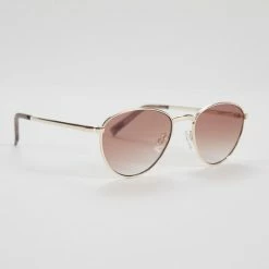Le Specs Hot Stuff Bright Gold Sunglasses Le Specs