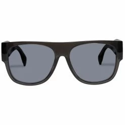 Le Specs Floatation Polarized Matte Black Shadow Smoke Mono