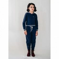 Belle Chiara Navy Blue Marinera Sweatshirt