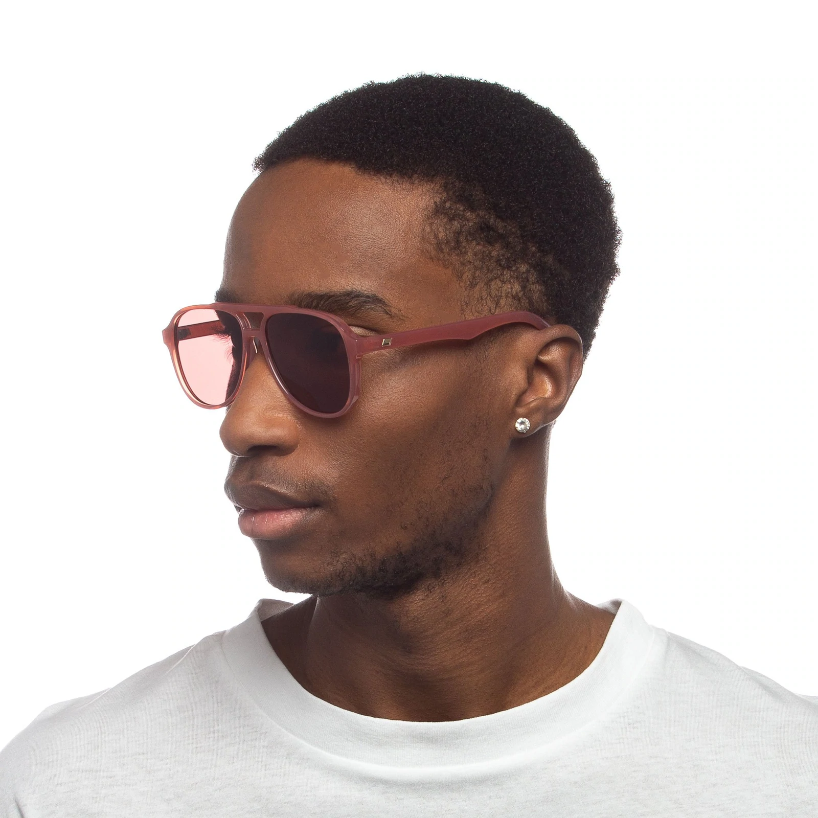 Le Specs Tragic Magic Ltd Edt | Rose Rouge Sunglasses 5 Le Specs Tragic Magic Ltd Edt | Rose Rouge Sunglasses