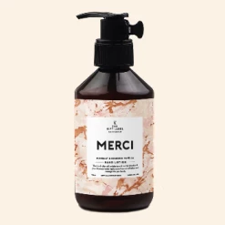 The Gift Label Luxury Scented Hand Cream Lotion 250ml - Kumquat & Bourbon Vanilla - Vegan Friendly - Recycled Bottle