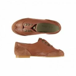 Belle Chiara Cuero Suede and Napa Leather Harold Shoe