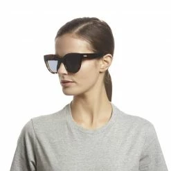 Le Specs Air Heart Tortoise Cat Eye Sunglasses