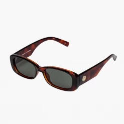 Le Specs Unreal! Rectangular Sunglasses - Tortoise