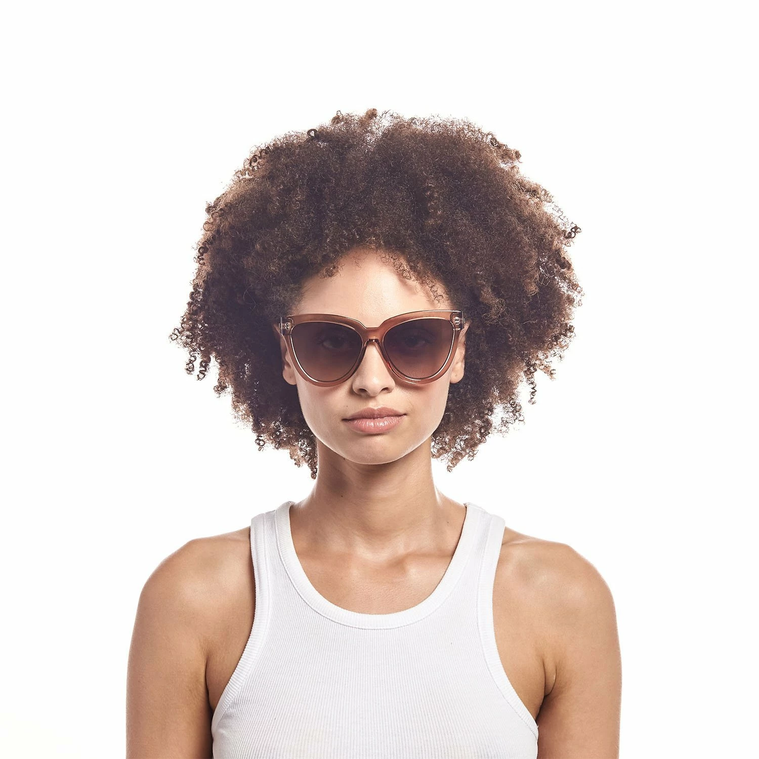 Le Specs Liar Liar Beige Cateye Sunglasses 6 Le Specs Liar Liar Beige Cateye Sunglasses