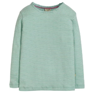 Frugi Mia Pointelle Top River Blue - 4-5yrs (104-110 cm) 3 Frugi Mia Pointelle Top River Blue - 4-5yrs (104-110 cm)