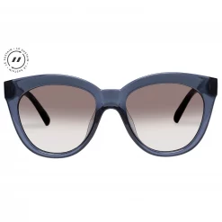 Le Specs Midnight Blue Navy Resumption Sunglasses