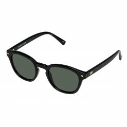 Le Specs Conga Black Sunglasses Unisex Le Specs