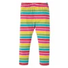 Frugi Rainbow 3 To 4 Years Marl Breton Libby Striped Leggings