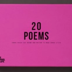 The School of Life 20 Poems Card Set