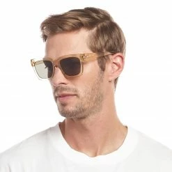 Le Specs Sand Beige Weekend Riot Sunglasses