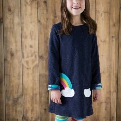 Frugi Rainbow 3 To 4 Years Marl Breton Libby Striped Leggings 9 Frugi Rainbow 3 To 4 Years Marl Breton Libby Striped Leggings