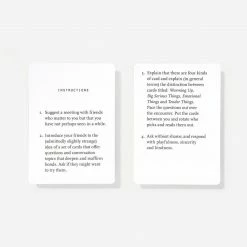 The School of Life Meeting Friends Card Set