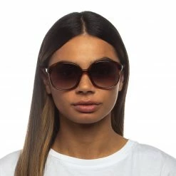 Le Specs Stupid Cupid Toffee Tort W/ Khaki Grad Lens