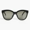 Le Specs Resumption Cat-Eye Recycled Sunglasses - Black