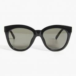 Le Specs Resumption Cat-Eye Recycled Sunglasses - Black