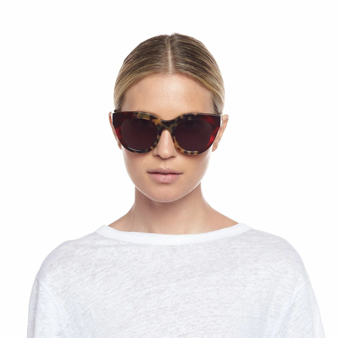 Le Specs Airy Canary Tortoise Cat Eye Sonnenbrille 5 Le Specs Airy Canary Tortoise Cat Eye Sonnenbrille