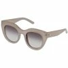 Le Specs Oatmeal Grey Air Heart Sunglasses 1 Le Specs Oatmeal Grey Air Heart Sunglasses